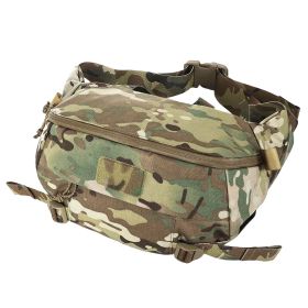 Unisex Waterproof Waist Pack Nylon Fitness Fanny Pack Outdoor Sports Waist Bag (Color: CP)