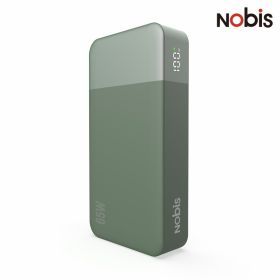 NOBIS Portable Charger 65W Fast Charging 20000mAh Power Bank for Laptop and Phone (Color: Green)