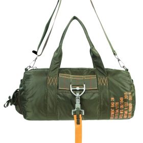 Parachute Buckles Hook Tactical Duffle Bag Military Bag Small Tactcial Gym Bag for Camping Hunting (Color: OD Green)